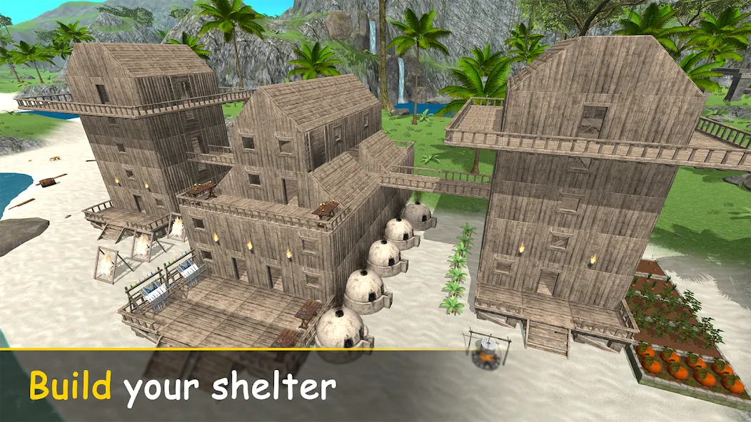 Uncharted Island: Ocean Quest (Анчартед Айленд) [MOD: Меню/Много денег] - Скриншот 1