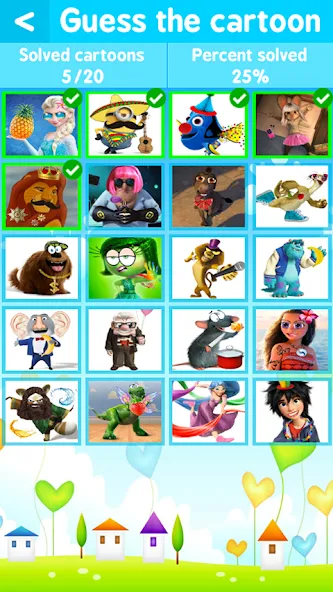Cartoon Quiz [MOD: Бесконечные деньги] - Скриншот 2