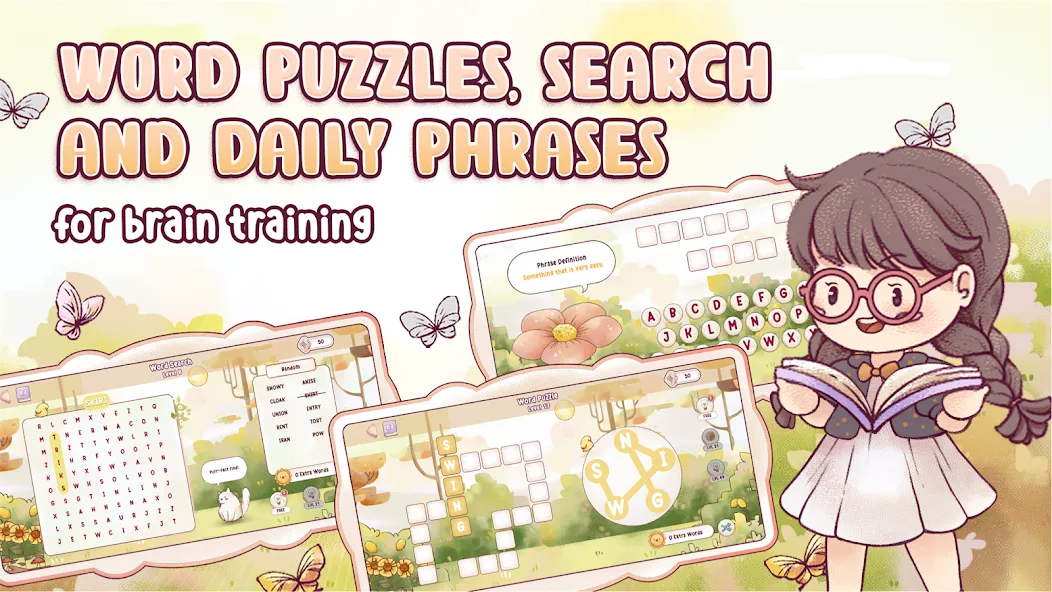 Ryahs Rhythm: Crossword Puzzle (Райяс Ритм) [MOD: Меню/Много денег] - Скриншот 1