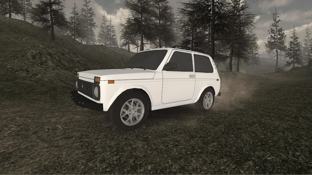 Forest Roads. Niva [MOD: Mega Mod/Меню] - Скриншот 1