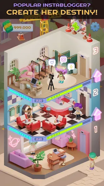 Idol Tower: K-pop & Models (Айдол Тауэр) [MOD: Бесконечные деньги] - Скриншот 1