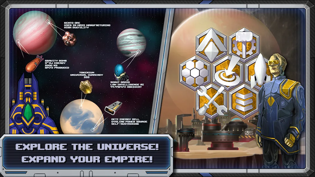 Cell: Idle Factory Incremental (Селл) [MOD: Меню/Много денег] - Скриншот 3