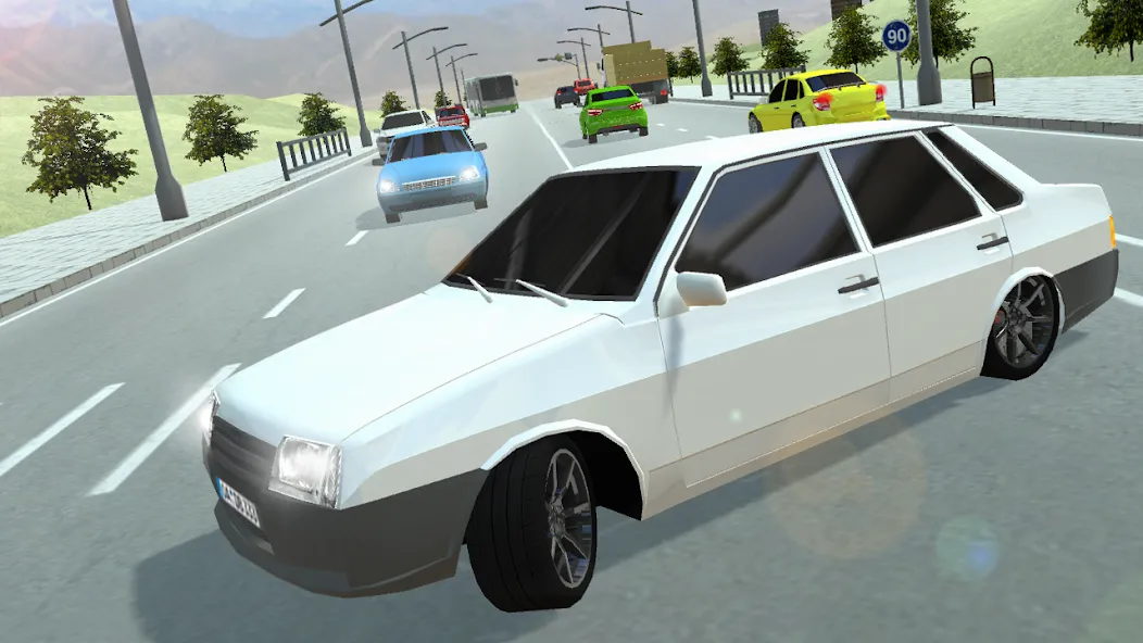 Russian Cars: 99 and 9 in City [MOD: Разблокировано] - Скриншот 3