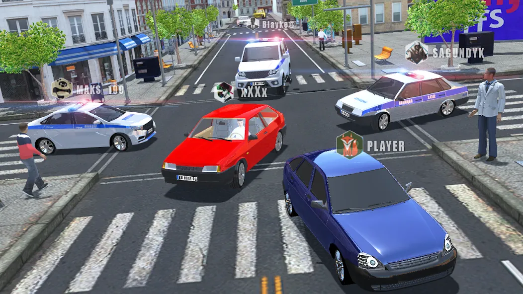 Russian Cars Simulator [MOD: Разблокировано] - Скриншот 1