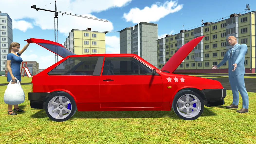 Russian Cars Simulator [MOD: Разблокировано] - Скриншот 3