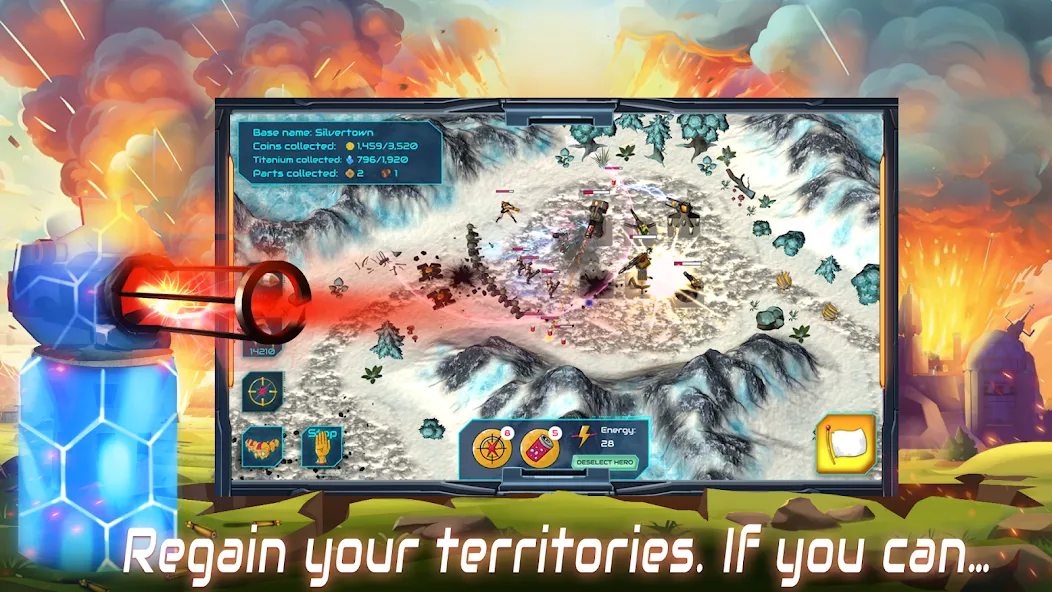 Boulder Base: Defense Strategy (Боулдер Бейс) [MOD: Все разблокировано] - Скриншот 5