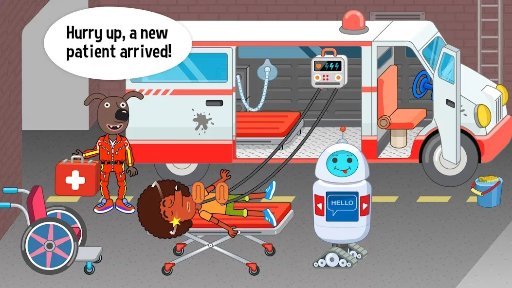 Pepi Hospital: Learn & Care (Пепи Хоспитал) [MOD: Разблокировано] - Скриншот 1