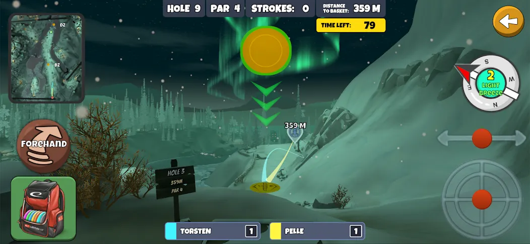 Disc Golf Valley (Диск Гольф Вэлли) [MOD: Все открыто] - Скриншот 2
