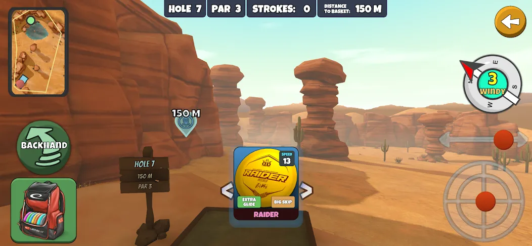 Disc Golf Valley (Диск Гольф Вэлли) [MOD: Все открыто] - Скриншот 4