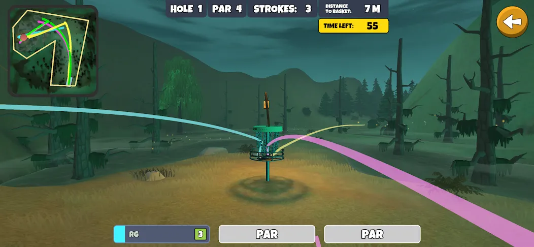 Disc Golf Valley (Диск Гольф Вэлли) [MOD: Все открыто] - Скриншот 5