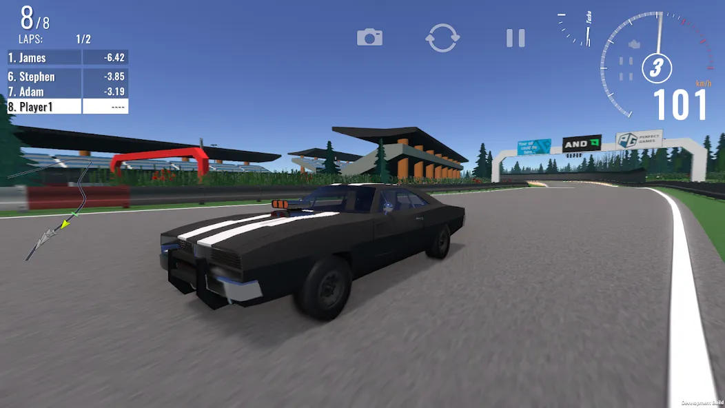 First Racer (Фрст Рейсер) [MOD: Все разблокировано] - Скриншот 5
