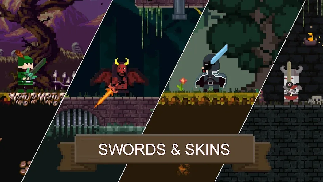 Rune Sword: Action Platformer (Руновый меч) [MOD: Мод Меню/Взлом] - Скриншот 5