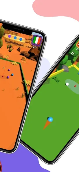Bocce Ball 3D: Nations League (Бочче Болл 3Д) [MOD: Меню/Много денег] - Скриншот 2