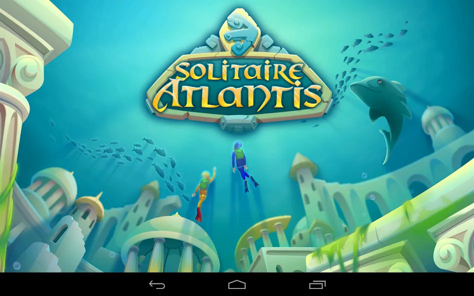 Solitaire Atlantis (олитэр Атлантис) [MOD: Меню/Много денег] - Скриншот 5