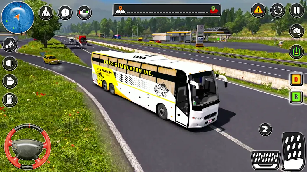 City Coach Bus City Bus Games [MOD: Много монет/Энергии] - Скриншот 1
