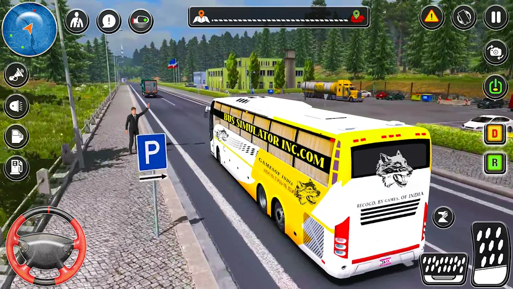 City Coach Bus City Bus Games [MOD: Много монет/Энергии] - Скриншот 5