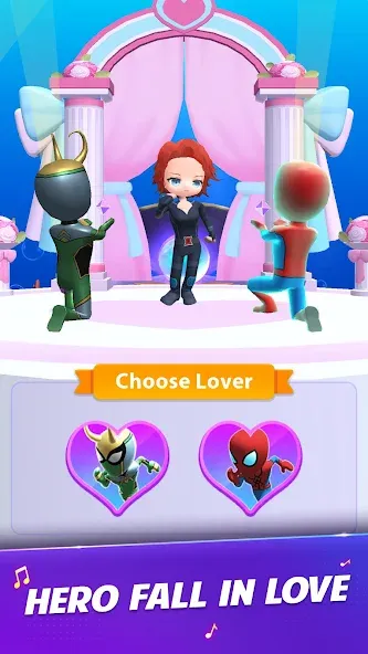 Universe Hero 3D — Music&Swing (Юниверс Хиро 3Д) [MOD: Все открыто] - Скриншот 1