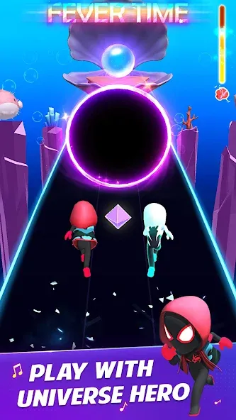Universe Hero 3D — Music&Swing (Юниверс Хиро 3Д) [MOD: Все открыто] - Скриншот 4
