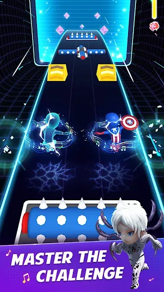 Universe Hero 3D — Music&Swing (Юниверс Хиро 3Д) [MOD: Все открыто] - Скриншот 5