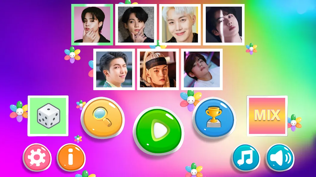 Bangtan Memory (Бангтан Мемори) [MOD: Mega Mod/Меню] - Скриншот 1