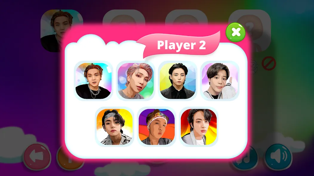 Bangtan Memory (Бангтан Мемори) [MOD: Mega Mod/Меню] - Скриншот 2