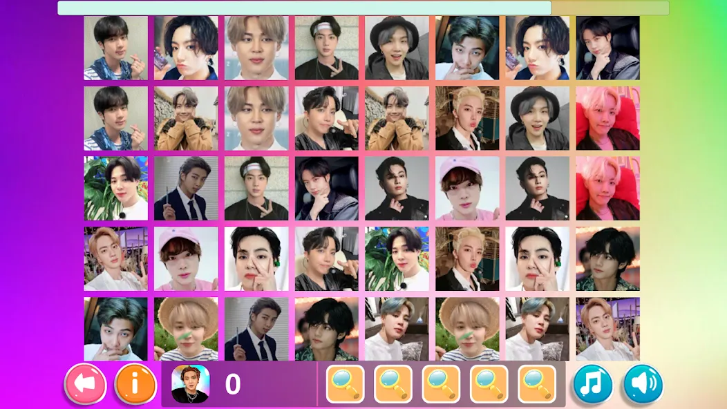 Bangtan Memory (Бангтан Мемори) [MOD: Mega Mod/Меню] - Скриншот 3