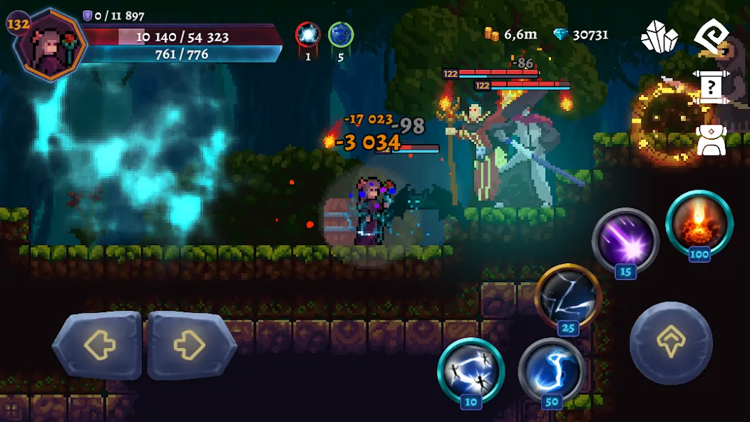 Darkrise — Pixel Action RPG (Даркрайс) [MOD: Разблокировано] - Скриншот 1