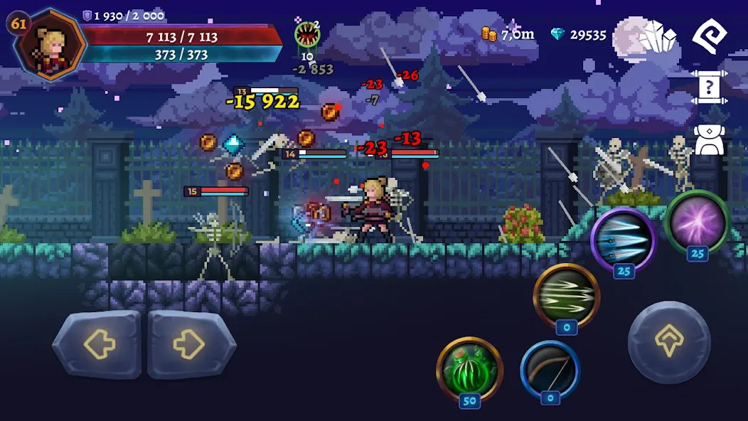 Darkrise — Pixel Action RPG (Даркрайс) [MOD: Разблокировано] - Скриншот 3