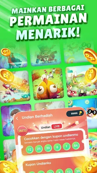 MAGER — Game Penghasil Uang (МАГЕР) [MOD: Много монет/Энергии] - Скриншот 4