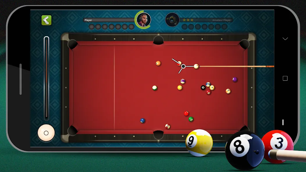 8 Ball Billiards Offline Pool (Балл Бильярд Оффлайн Пул) [MOD: Mega Mod/Меню] - Скриншот 5