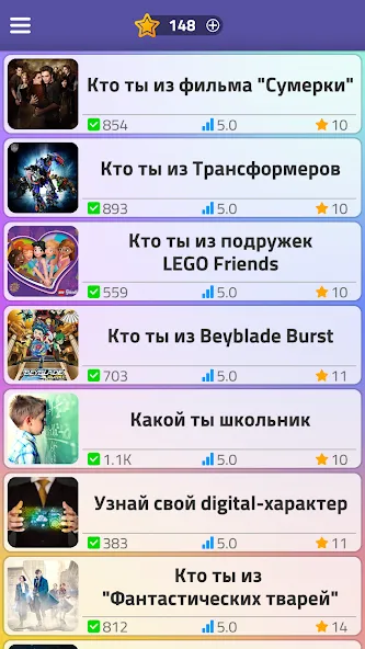 Тесты 2: Кто ты? [MOD: Все открыто] - Скриншот 3