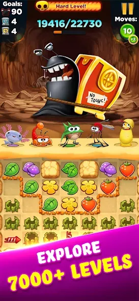 Best Fiends — Match 3 Puzzles (Бест Фиендс) [MOD: Разблокировано] - Скриншот 4