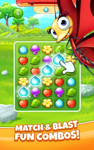 Match 3 Game — Fiends Stars (Матч 3 Игра) [MOD: Разблокировано] - Скриншот 1