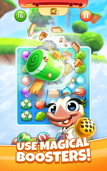 Match 3 Game — Fiends Stars (Матч 3 Игра) [MOD: Разблокировано] - Скриншот 2