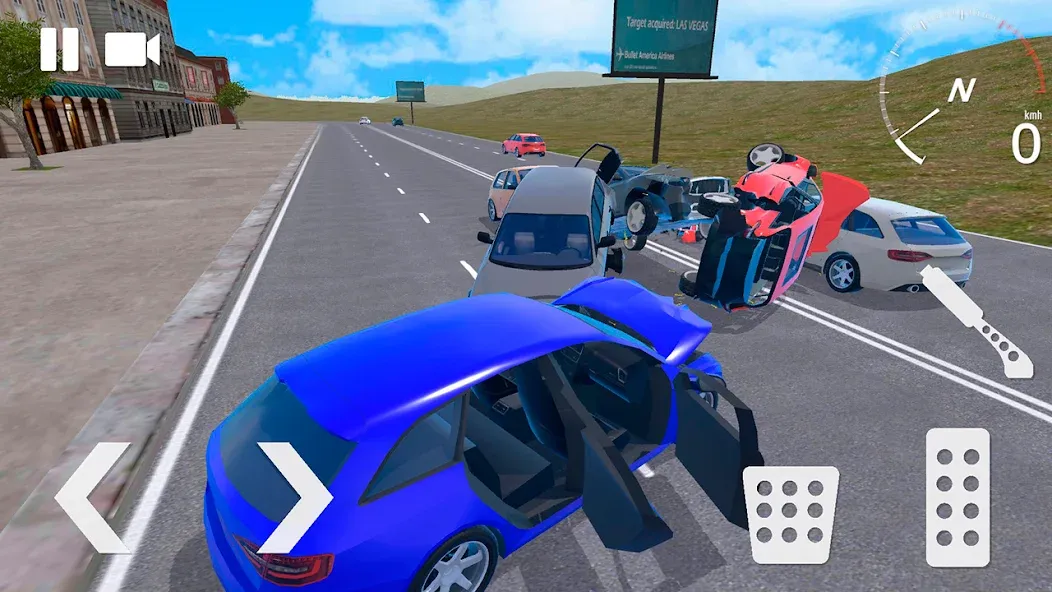Traffic Crashes Car Crash (Трафик Краш Кар Краш) [MOD: Бесконечные деньги] - Скриншот 2