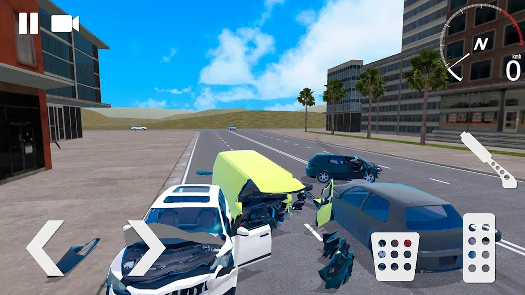 Traffic Crashes Car Crash (Трафик Краш Кар Краш) [MOD: Бесконечные деньги] - Скриншот 3