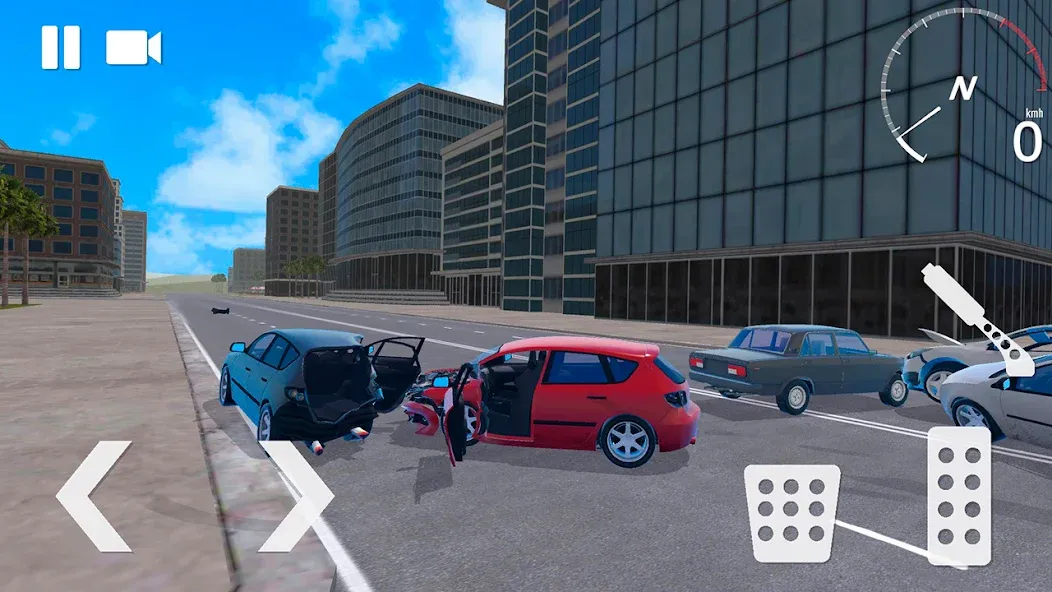 Traffic Crashes Car Crash (Трафик Краш Кар Краш) [MOD: Бесконечные деньги] - Скриншот 5