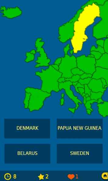 Capital Map Flag — geo quiz [MOD: Мод Меню/Взлом] - Скриншот 3