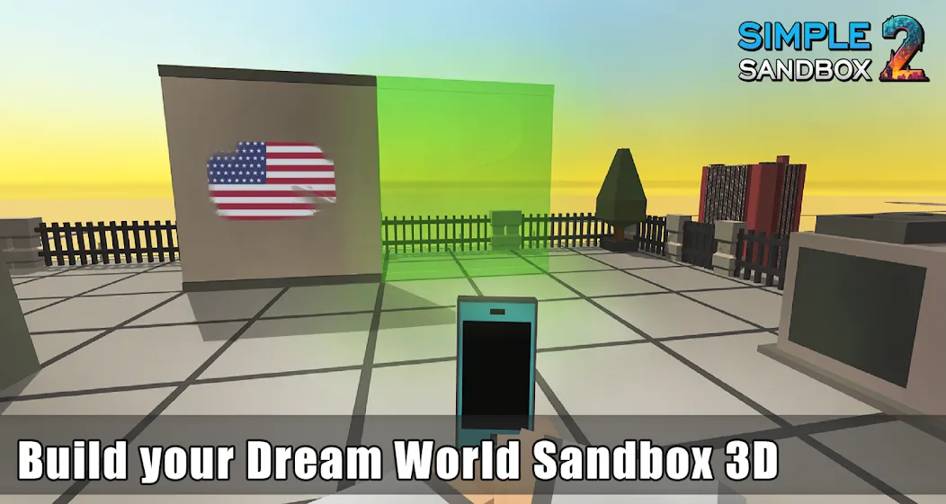 Simple Sandbox 2 (Симпл Сандбокс 2) [MOD: Mega Mod/Меню] - Скриншот 1