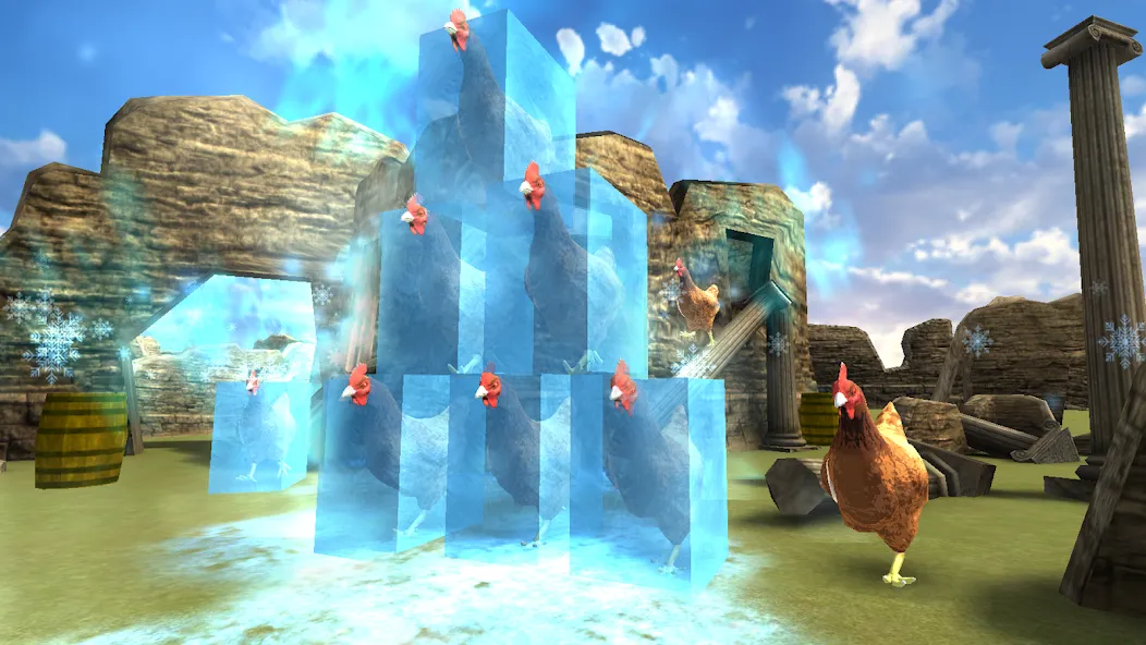 Cluck Shot: Chicken War FPS (Клак Шот) [MOD: Premium/Unlocked] - Скриншот 3
