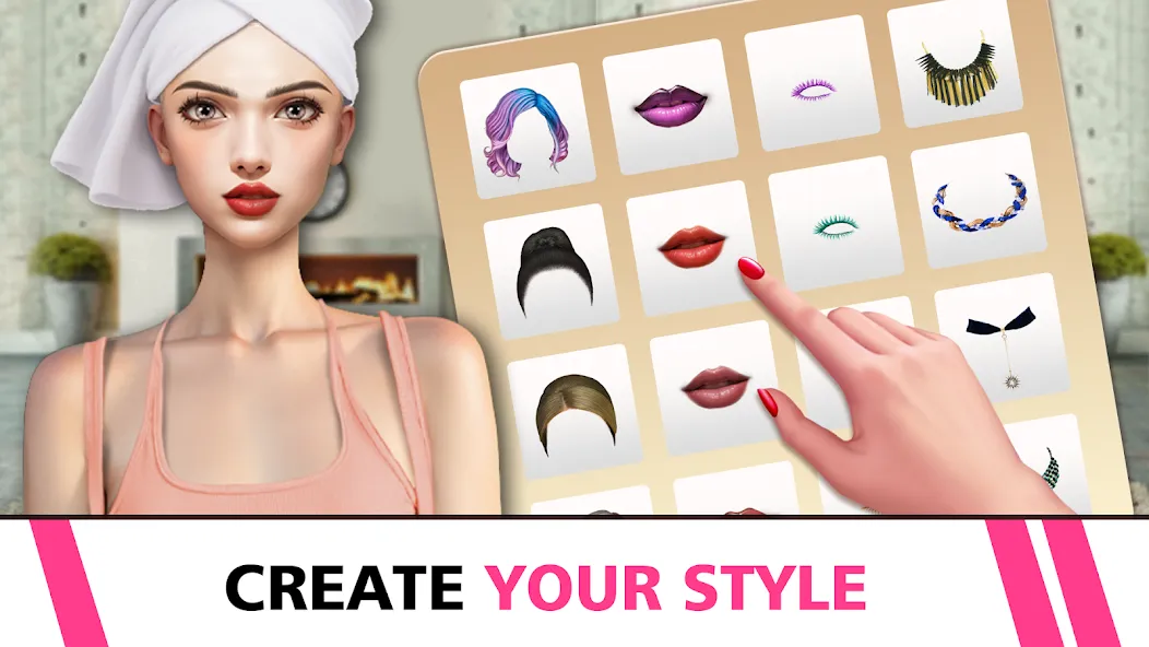 Doll Dress Up:Makeover Girls [MOD: Разблокировано] - Скриншот 1