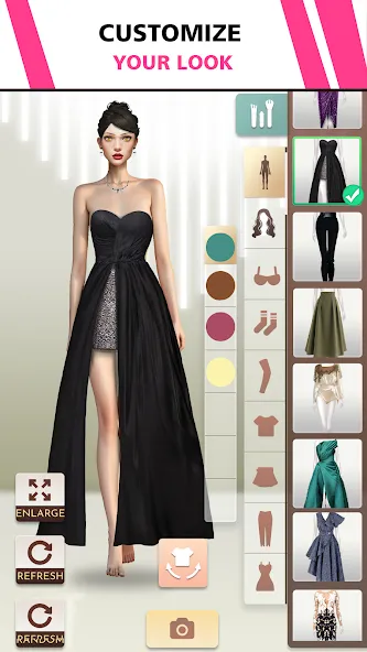 Doll Dress Up:Makeover Girls [MOD: Разблокировано] - Скриншот 4