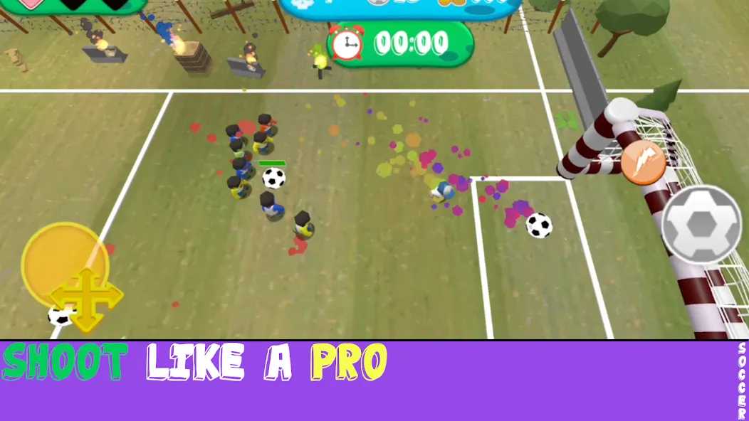 Soccer Apocalypse Survival (Соккер Апокалипсис Сурвивал) [MOD: Меню/Много денег] - Скриншот 1