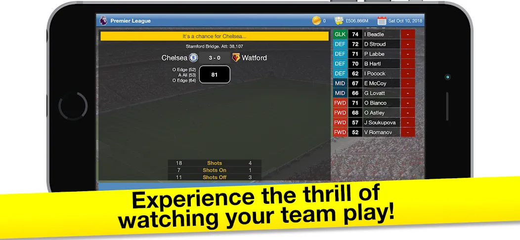 Soccer Tycoon: Football Game [MOD: Меню/Много денег] - Скриншот 5