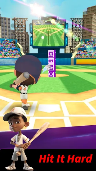 Baseball Letter Strike Homerun [MOD: Бесконечные деньги] - Скриншот 2