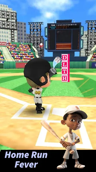 Baseball Letter Strike Homerun [MOD: Бесконечные деньги] - Скриншот 3