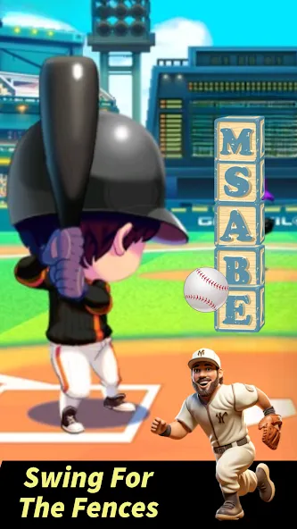 Baseball Letter Strike Homerun [MOD: Бесконечные деньги] - Скриншот 5