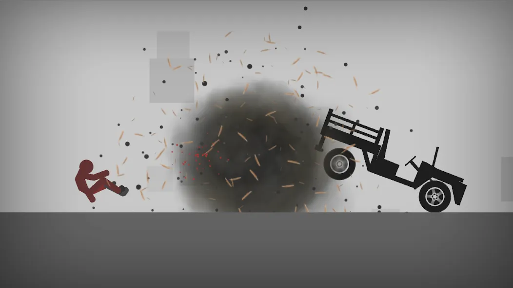 Stickman Dismounting (тикман Дисмаунтинг) [MOD: Premium/Unlocked] - Скриншот 1