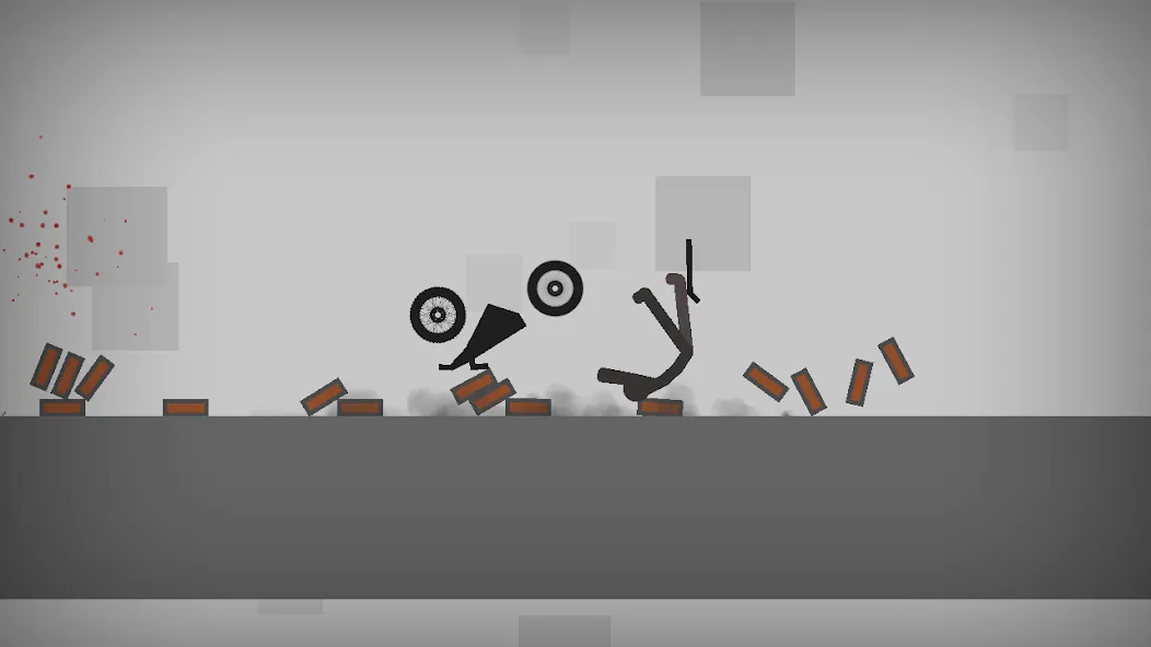 Stickman Dismounting (тикман Дисмаунтинг) [MOD: Premium/Unlocked] - Скриншот 3