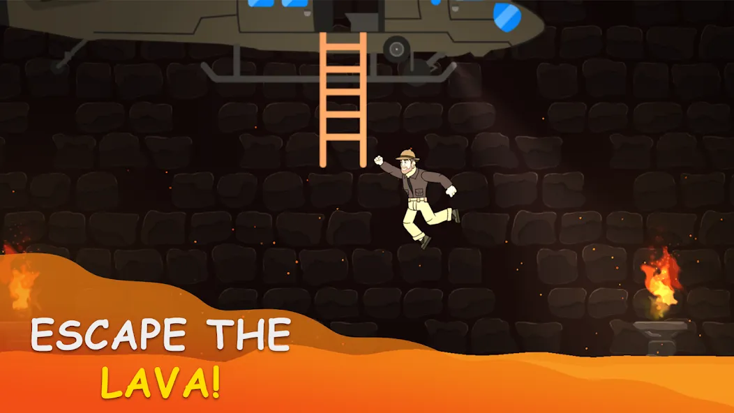 Volcano Escape (Вулканическое бегство) [MOD: Premium/Unlocked] - Скриншот 2